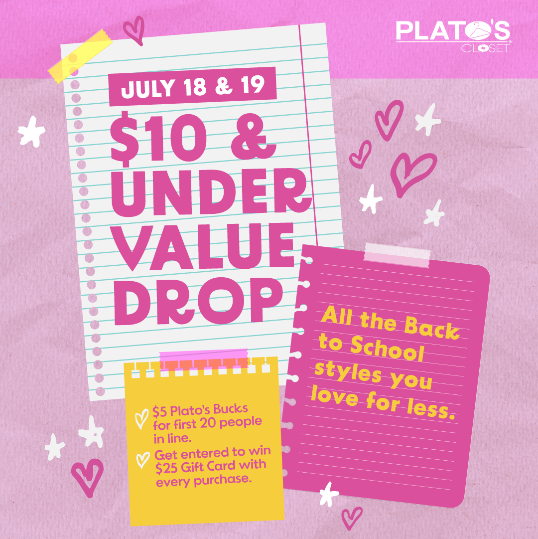 Shop 1,000's of items priced $10 or less! at plato's closet in Utica, michigan